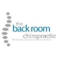 the back room chiropractic logo image