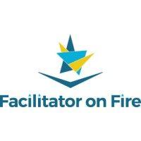 facilitator on fire logo image