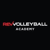 rev volleyball academy logo image