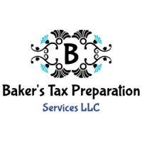 baker's tax preparation services logo image