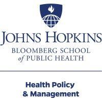 johns hopkins bsph department of health policy and management logo image