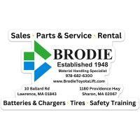 brodie material handling logo image