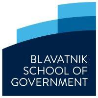 blavatnik school of government, university of oxford logo image