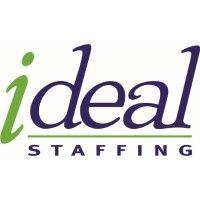 ideal staffing logo image