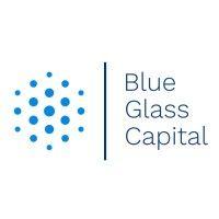 blue glass capital logo image