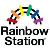 rainbow station logo image