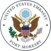 u.s. embassy port moresby logo image