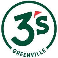 3's greenville golf & grubhouse logo image