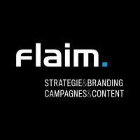 flaim. strategy & branding • campaigns & content logo image