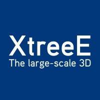 xtreee, the large-scale 3d logo image