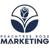 peachtree rose marketing logo image