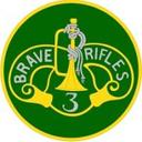 logo of 3 D Cavalry Regiment