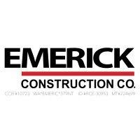 emerick construction company logo image