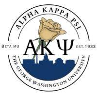 alpha kappa psi - beta mu chapter logo image