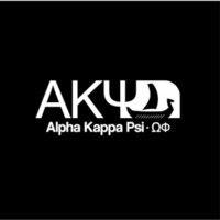 alpha kappa psi — omega phi chapter logo image