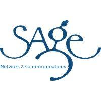 sage network & communications logo image