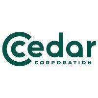 cedar corporation logo image