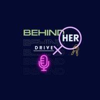 behind her drive logo image