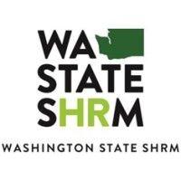 washington state shrm logo image