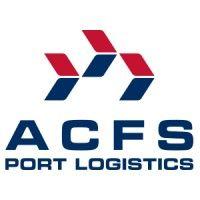 acfs port logistics logo image