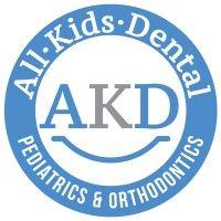 all kids dental pediatrics and orthodontics logo image