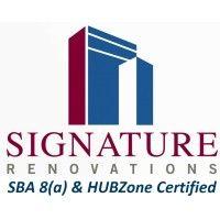 signature renovations, llc. logo image