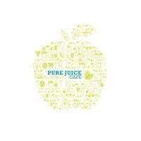 pure juice cafe logo image