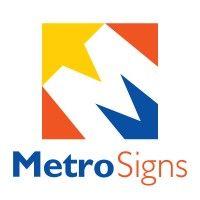 metro signs pty ltd logo image