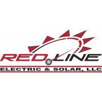 redline electric & solar logo image