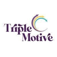 triple motive marketing logo image