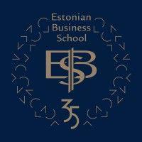 estonian business school logo image