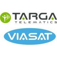 targa viasat españa logo image