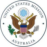 u.s. embassy in australia logo image