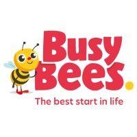 busy bees child care centers logo image