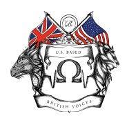 us based british voices logo image