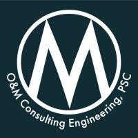 o&m consulting engineering, psc logo image