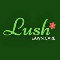 lush lawn care logo image