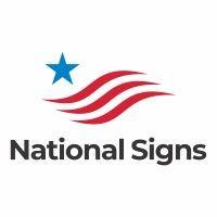 national signs logo image