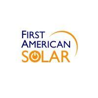 first american solar logo image