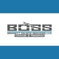 boss crane & rigging logo image