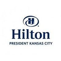 hilton president kansas city logo image