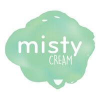 misty cream heladería logo image