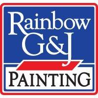 rainbow g & j painting logo image