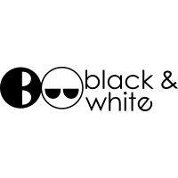 black & white merchandising logo image