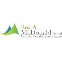 roy a mcdonald pty ltd logo image