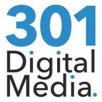 301 digital media logo image