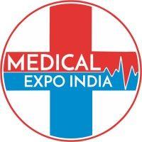 medical expo india logo image