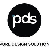 pure design solution logo image