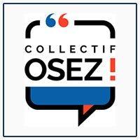 collectif "osez !", c'est 3 marques: croissance & coaching- reussir son oral- mon evolution pro logo image