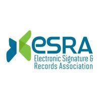 esra: electronic signature & records association logo image